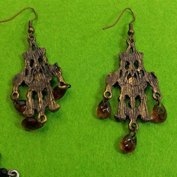 Four Boho Earrings - Picture 9 of 15